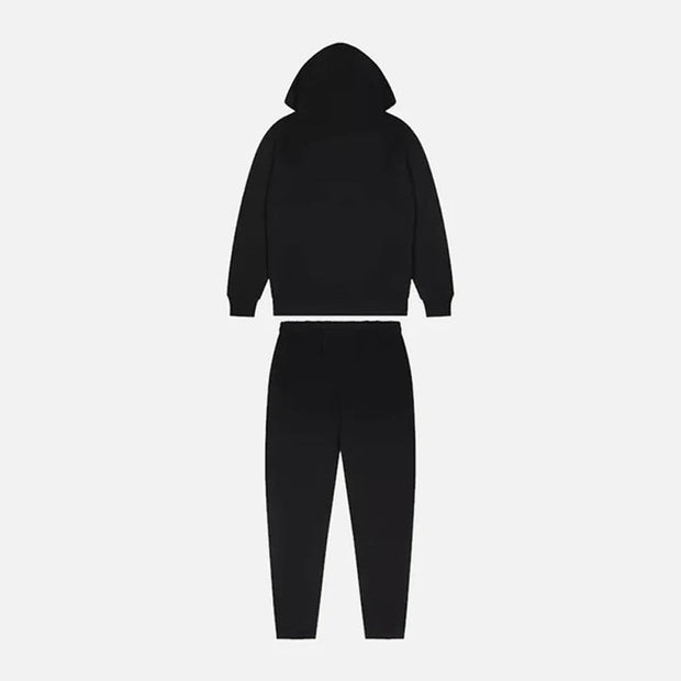 Sattars World Trapstar TSL  Hooded Tracksuit - Black Ice Edition