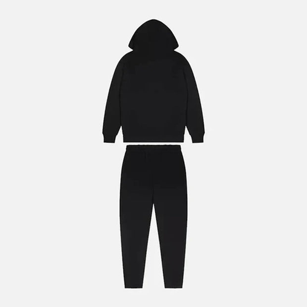 Sattars World Trapstar  Hooded Tracksuit - Black / Pink