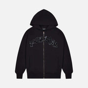 Sattars World Trapstar Wildcard Hooded Tracksuit - Black Edition