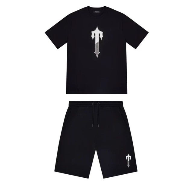 Sattars World Trapstar T Logo IRONGATE SHORT SET