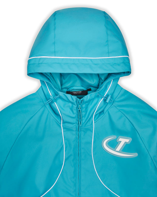 Sattars World Hyperdrive Piped Padded Windbreaker - Teal