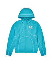 Sattars World Hyperdrive Piped Padded Windbreaker - Teal