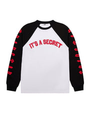 Sattars World Irongate LS Top - White/Black/Red