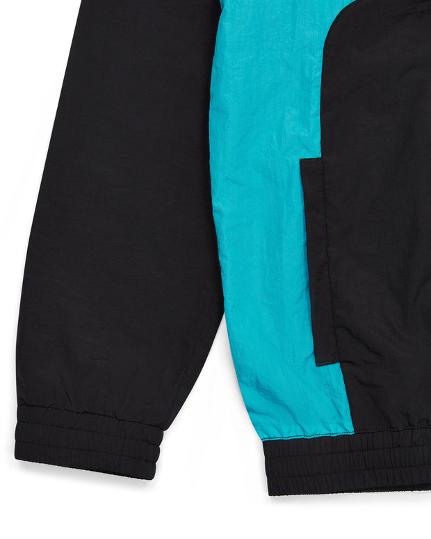 Sattars World Irongate Shell Tracksuit - Black/Teal