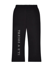 Sattars World Decoded Skull Diamante Jogger - Black