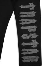 Sattars World Decoded Skull Diamante Jogger - Black