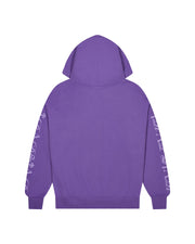 Sattars World Script Hoodie - Purple