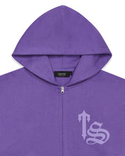 Sattars World Script Hoodie - Purple