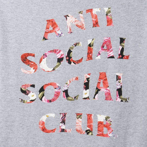 Sattars World Anti Social Social Club Bed Tee Grey