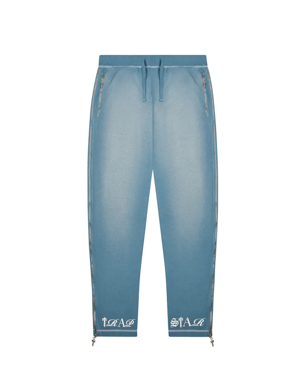 Sattars World Script Jogger - Light Denim Wash