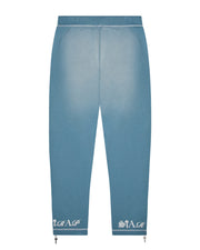 Sattars World Script Jogger - Light Denim Wash