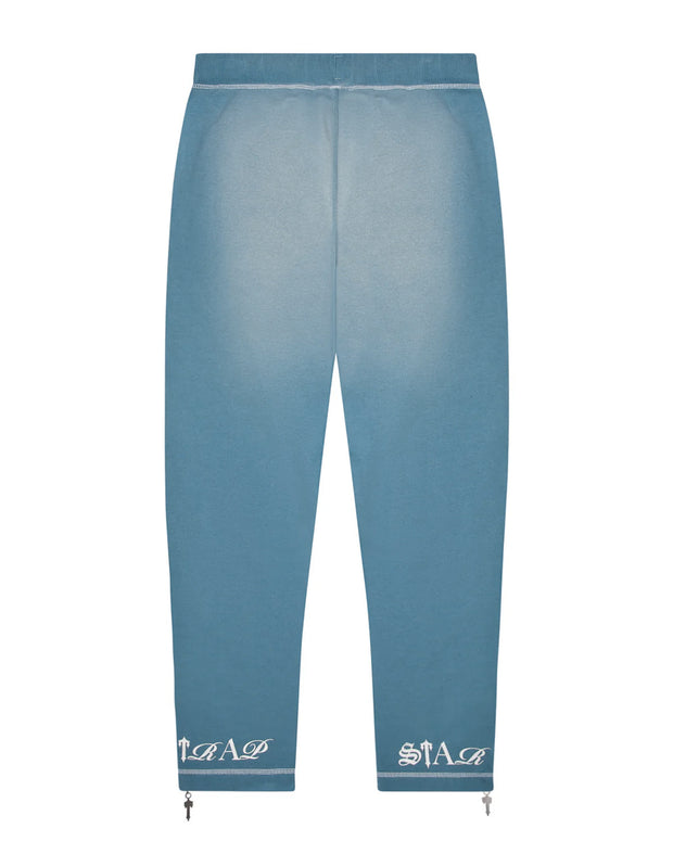 Sattars World Script Jogger - Light Denim Wash