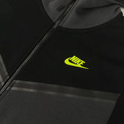 Sattars World Nike Tech Fleece Hoodie - Black / Anthracite / Volt