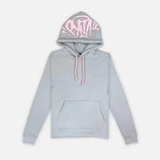 Sattars World Syna World Logo Tracksuit - Grey / Pink