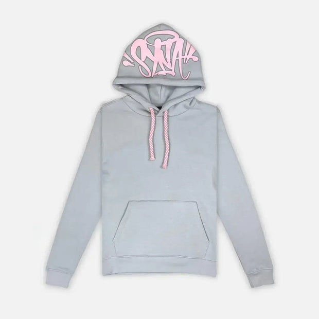 Sattars World Syna World Logo Tracksuit - Grey / Pink