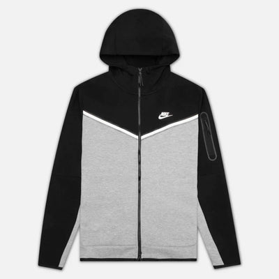 Sattars World Nike Tech Fleece Hoodie - Black / Grey / White